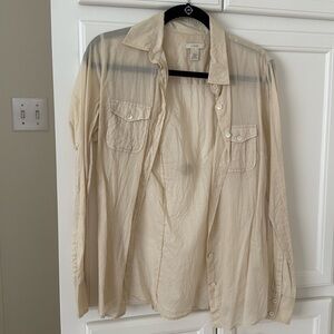 Jcrew button down top excellent condition